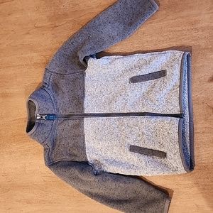 Carter's Full Zip Sweater Jacket, Grey, Size 3T